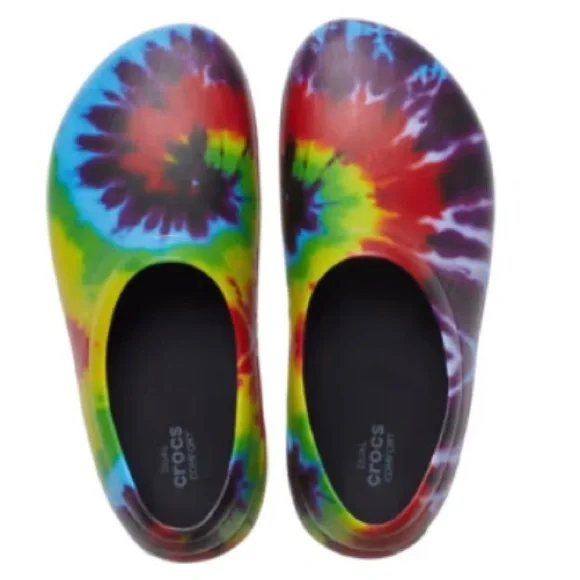 CROCS ON-THE-CLOCK WORK GRAPHIC SLIP-ON - Picture 3 of 6